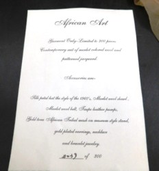 doug james african art cert